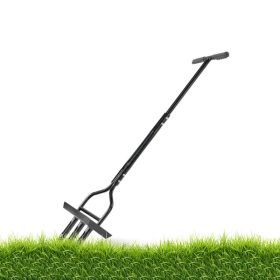 Lawn Aerator Garden Tool with Soil Core Tray